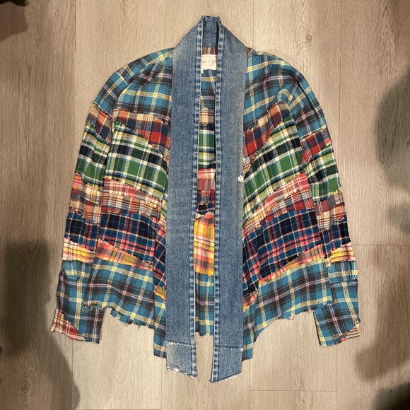 Greg Lauren Multi-Layer Kimono - Picture 1 of 5